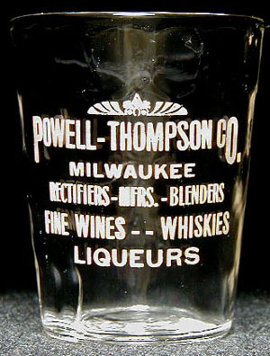 Powell-Thompson Co., Milwaukee, post-Repeal glass