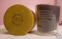 1901 PAN AMERICAN EXPO (BUFFALO) SHOT GLASS in CASE 